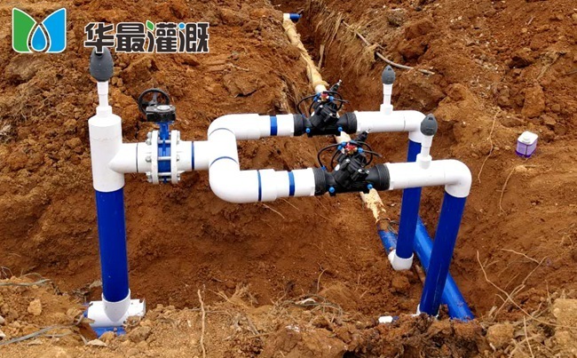 灌溉减压阀施工现场