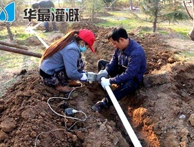 灌溉管道施工后的调试和修复