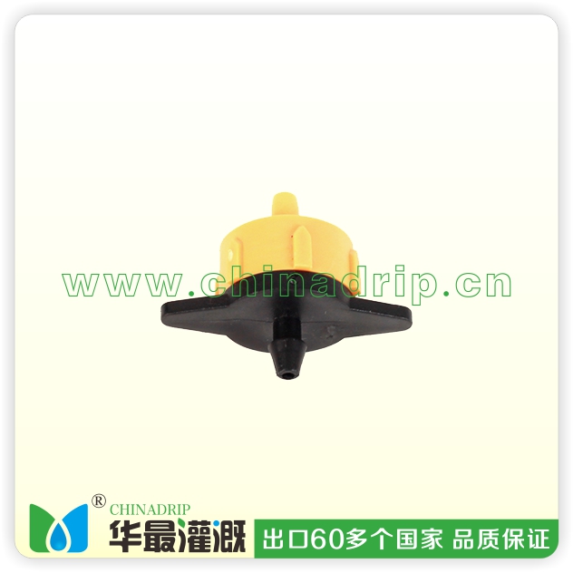 可拆式压力补偿滴头