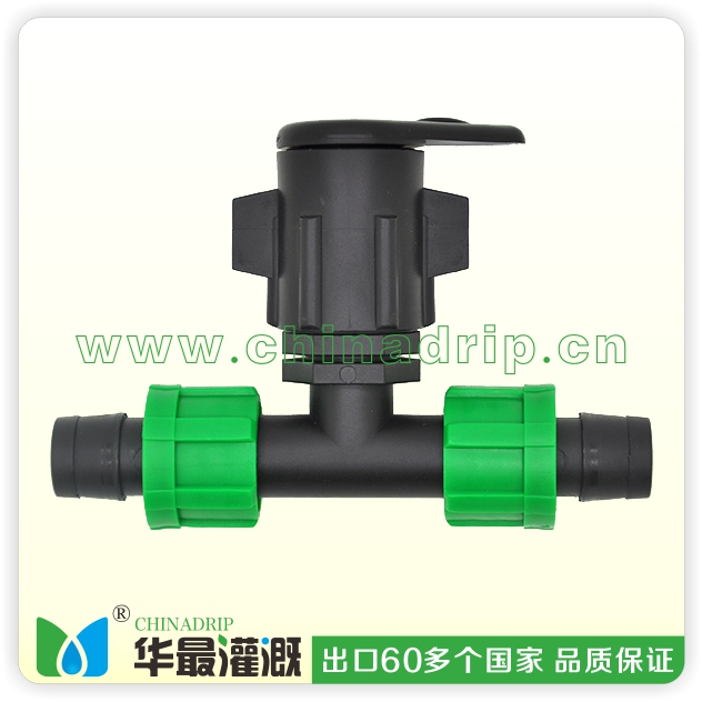 可折式带用涂塑软管三通接头